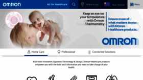 What Omronhealthcare.co.nz website looked like in 2019 (4 years ago)