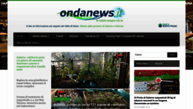 What Ondanews.it website looked like in 2019 (4 years ago)