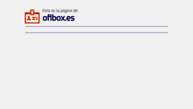 What Ofibox.es website looked like in 2019 (4 years ago)