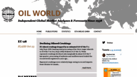 What Oilworld.biz website looked like in 2019 (4 years ago)