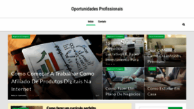 What Oportunidadesprofissionais.com.br website looked like in 2019 (4 years ago)