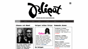 What Oslipat.com website looked like in 2019 (4 years ago)