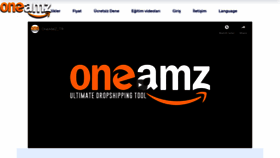 What Oneamz.com website looked like in 2019 (4 years ago)