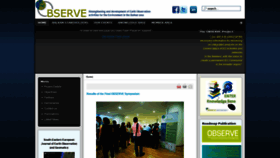 What Observe-fp7.eu website looked like in 2019 (4 years ago)