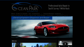 What Oceanparkauto.com website looked like in 2019 (4 years ago)