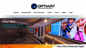 What Optiart.com.br website looked like in 2019 (4 years ago)