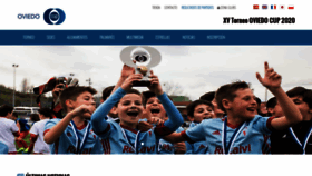What Oviedocup.es website looked like in 2019 (4 years ago)
