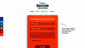 What Online-barcode-generator.net website looked like in 2019 (4 years ago)