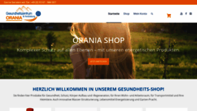 What Orania-shop.de website looked like in 2019 (4 years ago)
