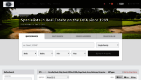 What Obxwaterfrontproperties.com website looked like in 2019 (4 years ago)