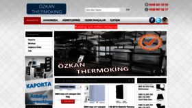 What Ozkanthermoking.com website looked like in 2019 (4 years ago)