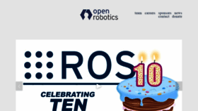 What Osrfoundation.org website looked like in 2019 (5 years ago)