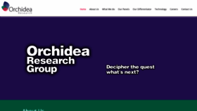 What Orchidearesearch.com website looked like in 2019 (4 years ago)