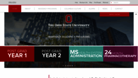 What Osupharmacyresidency.com website looked like in 2019 (4 years ago)