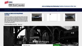 What Orixautophilippinesauction.com website looked like in 2019 (4 years ago)