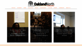 What Oaklandnorth.net website looked like in 2019 (4 years ago)