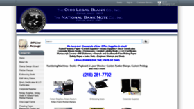 What Ohiolegalblank.com website looked like in 2019 (4 years ago)