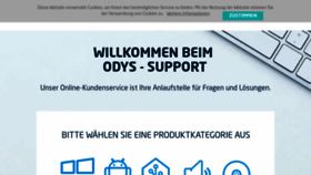 What Odyshilfe.de website looked like in 2019 (4 years ago)