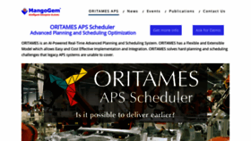 What Oritames.com website looked like in 2019 (4 years ago)