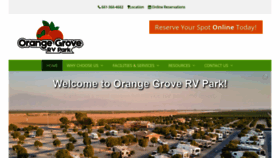 What Orangegrovervpark.com website looked like in 2019 (4 years ago)