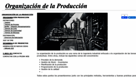 What Organizaciondelaproduccion.com website looked like in 2019 (4 years ago)