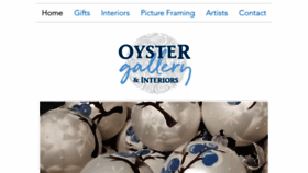 What Oystergallery.net website looked like in 2019 (4 years ago)