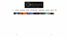 What Onessimofineart.com website looked like in 2019 (4 years ago)