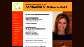 What Ordination-sollereder.at website looked like in 2019 (4 years ago)