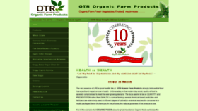 What Otrfarms.com website looked like in 2019 (4 years ago)