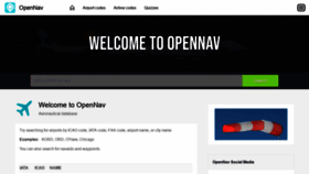 What Opennav.com website looked like in 2019 (4 years ago)