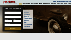What Oldride.com website looked like in 2019 (4 years ago)