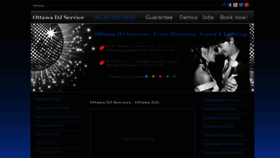 What Ottawadjservice.com website looked like in 2019 (4 years ago)