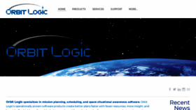 What Orbitlogic.com website looked like in 2019 (4 years ago)