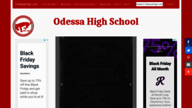 What Odessahigh.com website looked like in 2019 (4 years ago)