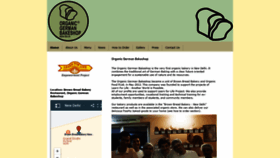 What Organicgermanbakeshop.com website looked like in 2019 (4 years ago)