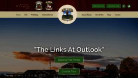 What Outlookgolf.com website looked like in 2019 (4 years ago)