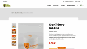 What Ognjicevo-mazilo.si website looked like in 2019 (4 years ago)