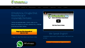 What Orthodonticscity.com website looked like in 2019 (4 years ago)