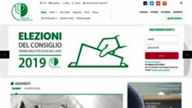 What Ordinepsicologilazio.it website looked like in 2019 (4 years ago)