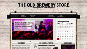 What Oldbrewerystore.co.uk website looked like in 2019 (4 years ago)