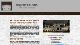 What Orientations.us website looked like in 2019 (4 years ago)