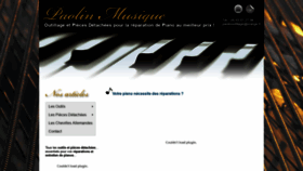 What Outillage-reparation-piano.com website looked like in 2019 (4 years ago)