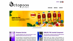 What Octopoos.com website looked like in 2019 (4 years ago)