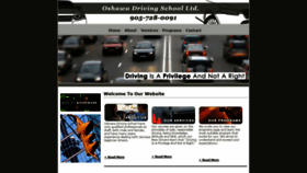 What Oshawadrivingschool.net website looked like in 2019 (4 years ago)