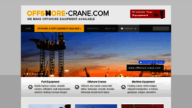 What Offshore-crane.com website looked like in 2019 (4 years ago)