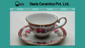 What Oasisceramics.com website looked like in 2019 (4 years ago)