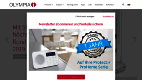What Olympia-vertrieb.de website looked like in 2019 (4 years ago)