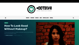 What Ootdiva.com website looked like in 2019 (5 years ago)