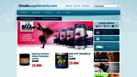 What Onsalesupplements.com website looked like in 2019 (4 years ago)