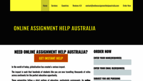 What Onlineassignmenthelpaustralia.com website looked like in 2019 (4 years ago)